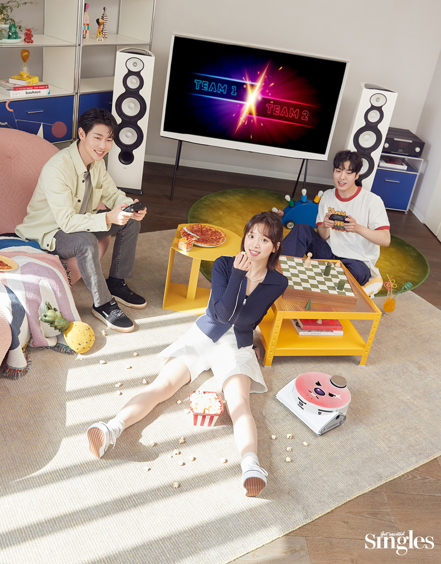 하트시그널 출연진이 삼성전자 비스포크 가전과 함께한 싱글즈 화보